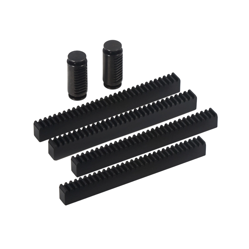 Cr&eacute;maill&egrave;re de direction IHF en acier &eacute;lectroplaqu&eacute; h&eacute;lico&iuml;dal pour &eacute;quipements de travail du bois